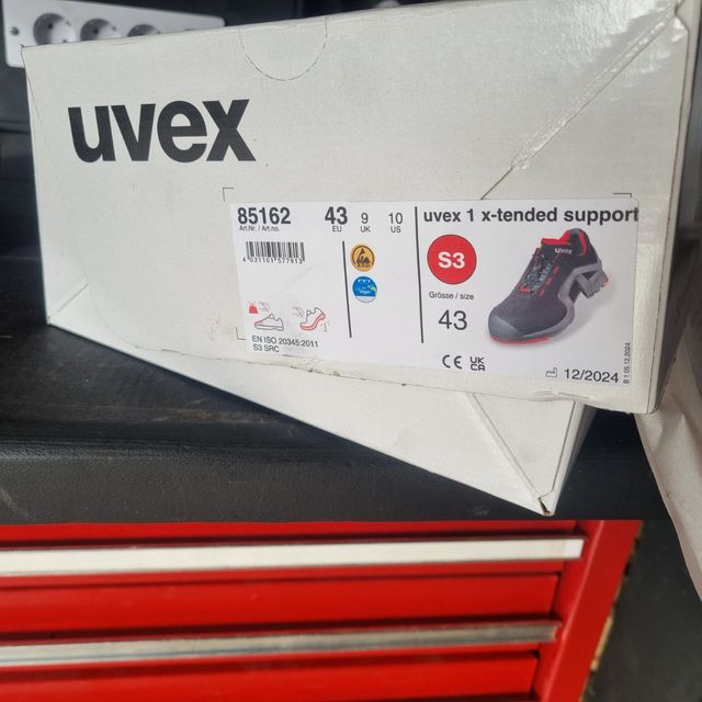 Zapatos de seguridad uvex 1x tender support