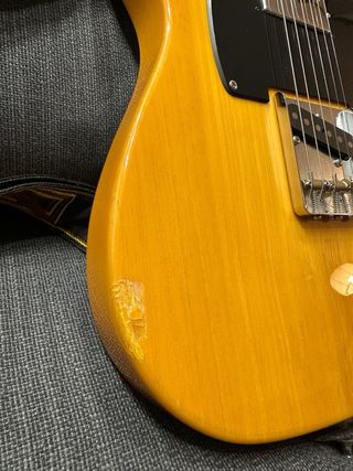 Cuerpo Telecaster con pastillas top
