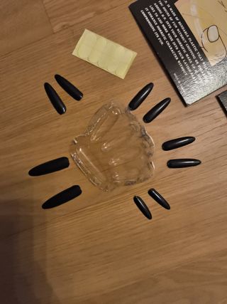 3 Paquetes Uñas Postizas Halloween Horror Nails