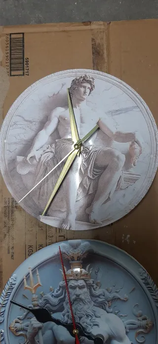 Coppia Orologi da Parete Decorativi