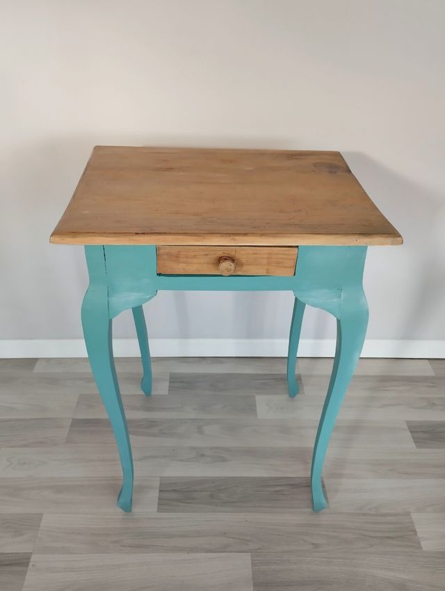 Consola ingresso in legno antico restaurata