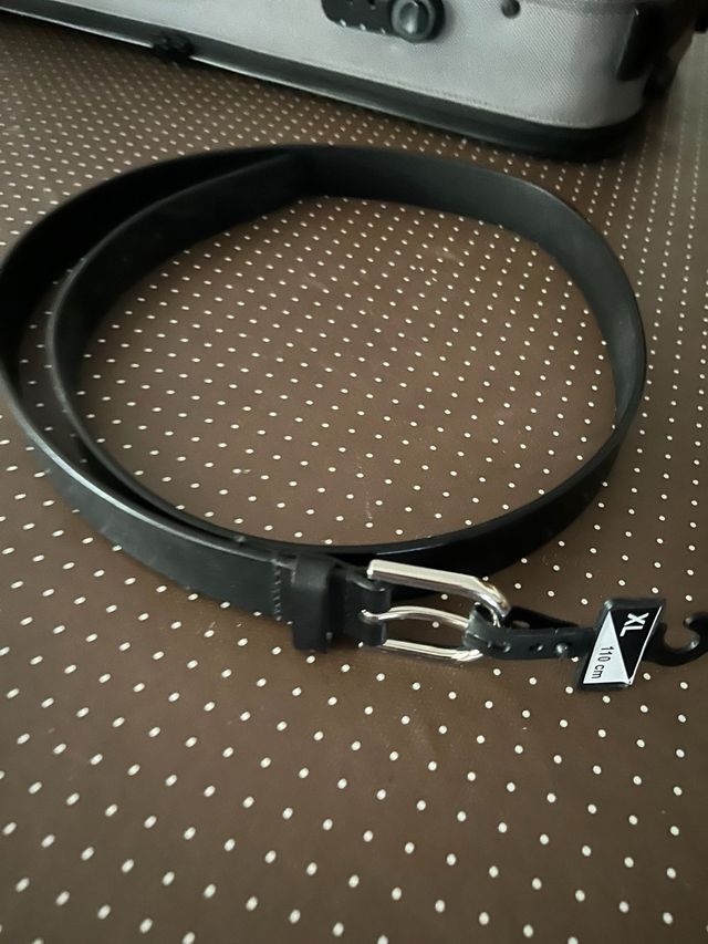 Cinturón Negro Talla XL 110 cm