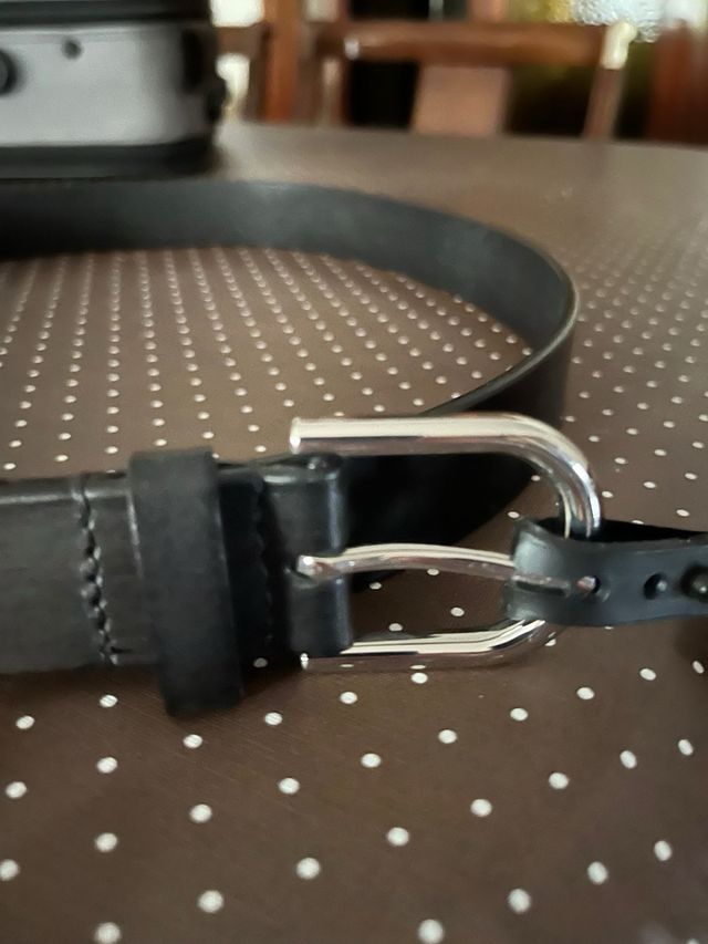 Cinturón Negro Talla XL 110 cm