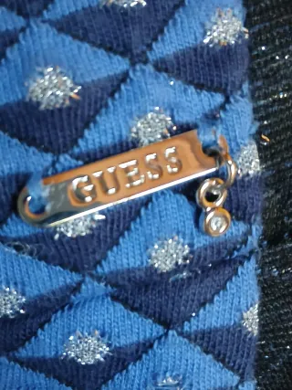 Guess Abito Fantasia Geometrica invernale 