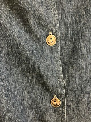 Camisa vaquera manga corta