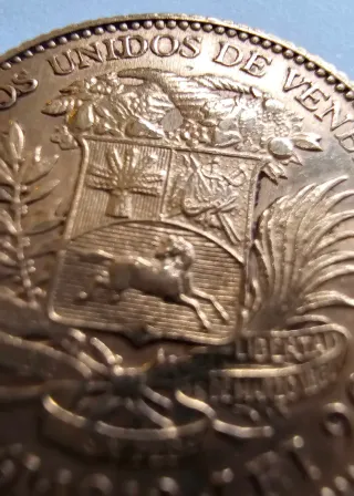 Moneda de oro Venezuela 