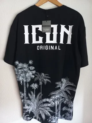 Camiseta ICON Negra Talla L