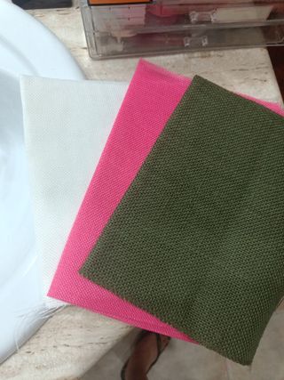 Tela de ante rosa 50x70cm (2 unidades), 