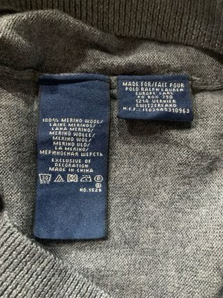 Jersey Ralph Lauren Gris 