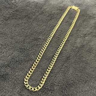 Cadena Cubana Oro Laminado Hombre