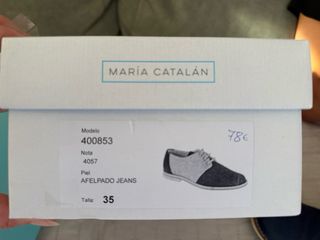 Zapatos niño comunión azul