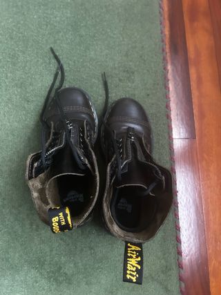 Botas Dr. Martens plataforma marrones