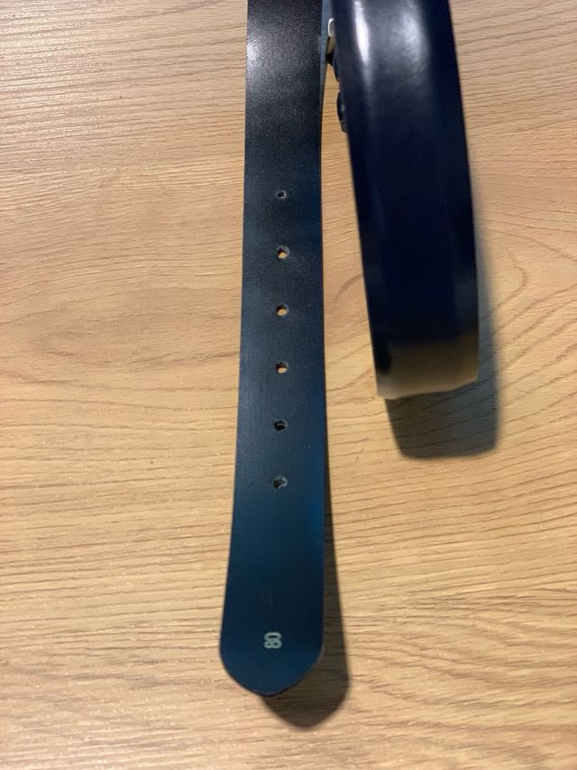 Cinturón Roberto Bellido azul piel