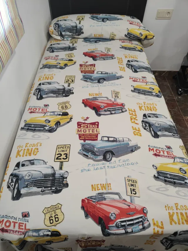 Funda Nórdica Cama 90 Coche Clásico