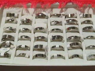 Anillos Acero Inoxidable Unisex
