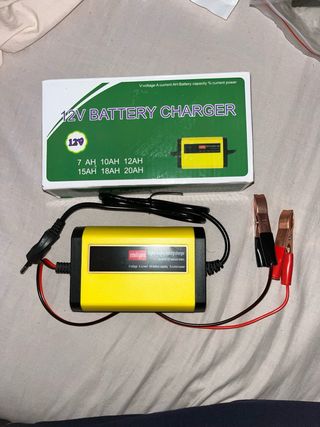 Cargador Batería 12V Inteligente