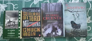 Lote de libros de terror y misterio
