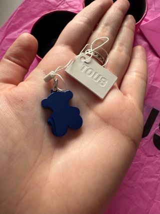 Colgante Tous Oso Azul