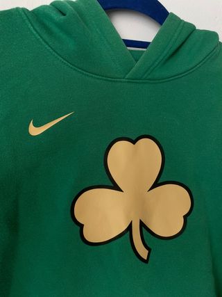 Sudadera Nike Verde Trébol Dorado
