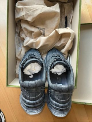 Zapatillas Gucci Run Monogram Grises