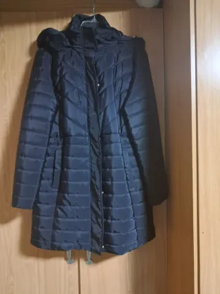 Chaquetón anorak azul