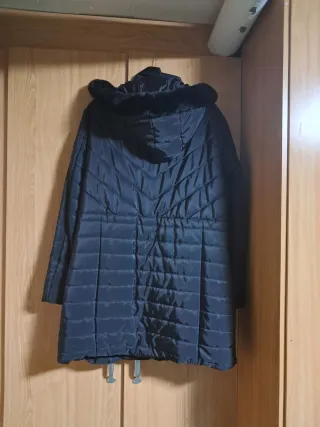 Chaquetón anorak azul