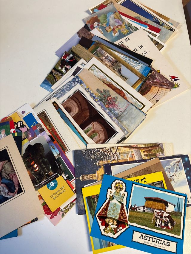 Lote de postales variadas