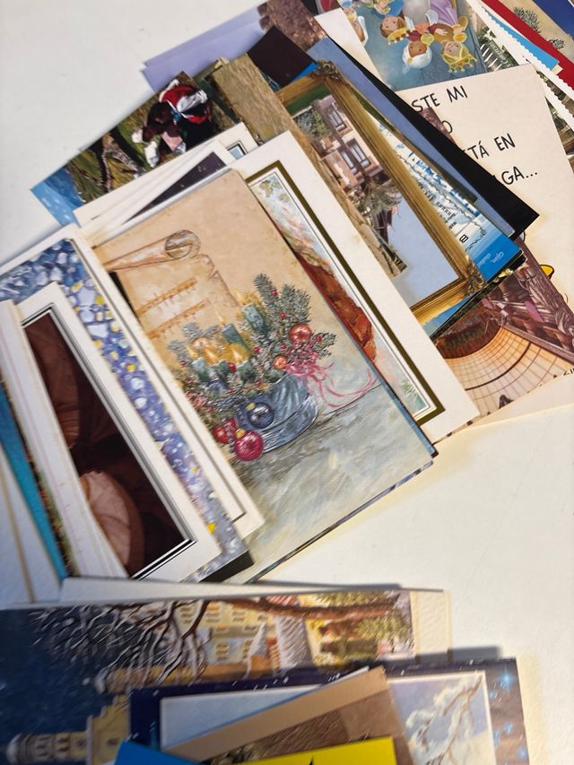 Lote de postales variadas