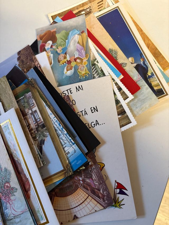 Lote de postales variadas