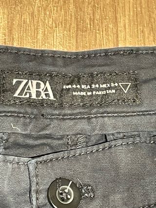 Pantalones hombre Zara L 44