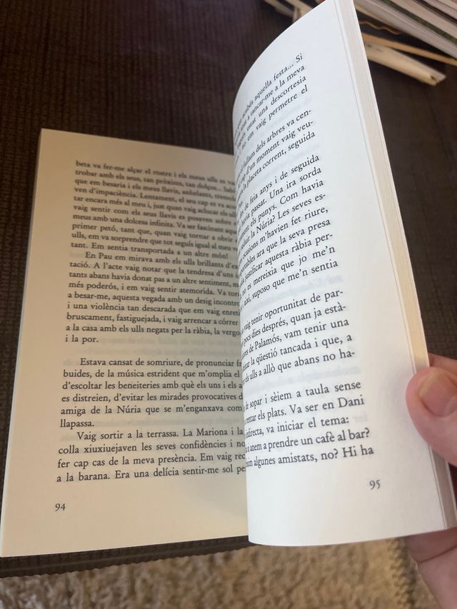 Què t'angoixa, Núria?