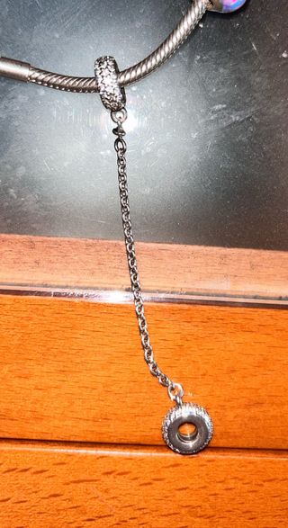 Cadena de seguridad Pandora plata