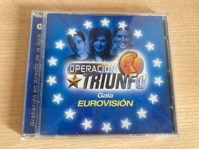 CD Operación Triunfo Gala Eurovisión 2001
