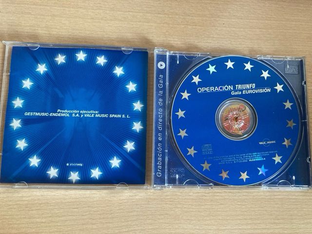 CD Operación Triunfo Gala Eurovisión 2001