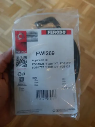 Testigo de desgaste de freno BMW FWI269