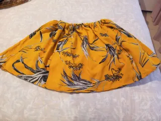 Falda Baturra Niña Estampada