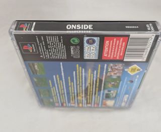 Complete Onside Soccer PS1 PAL