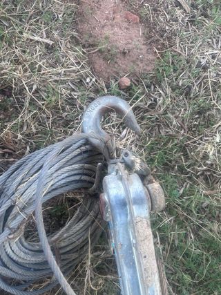 Polipasto manual de cable