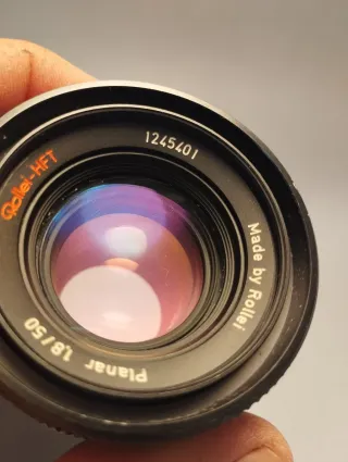 Rollei Planar 1,8/50 Objetivo