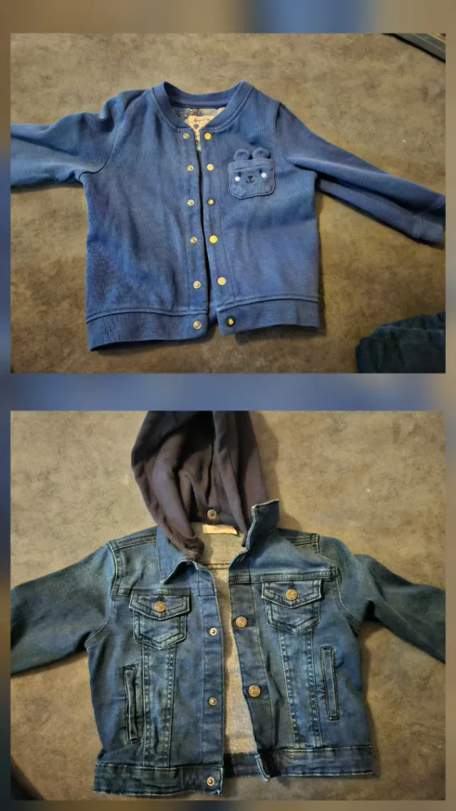 Chaqueta vaquera niño