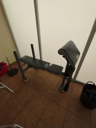 Banco de pesas ajustable "No se envía"