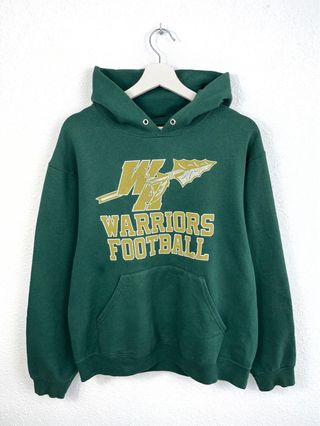 Sudadera Hoodie USA Retro Warriors Football Y2K
