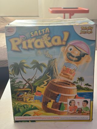 Juego Salta Pirata Bizak