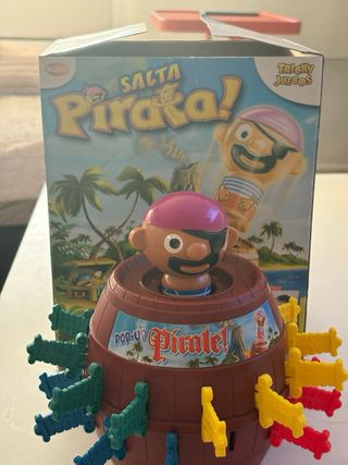 Juego Salta Pirata Bizak