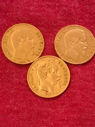 MONEDA ORO 20 FRANCOS