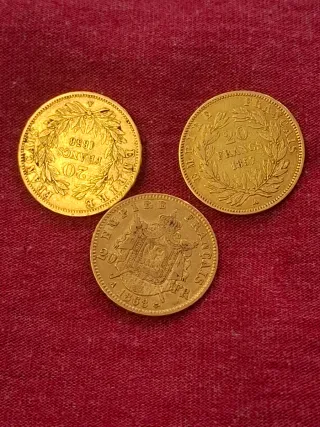 MONEDA ORO 20 FRANCOS
