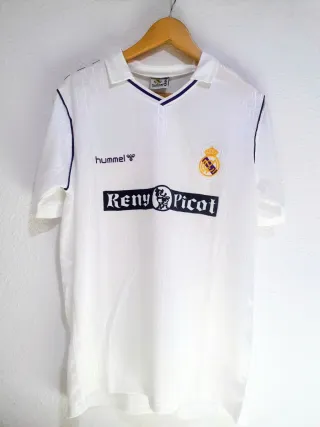 Camiseta Butragueno Talla L Fútbol Retro Vintage 