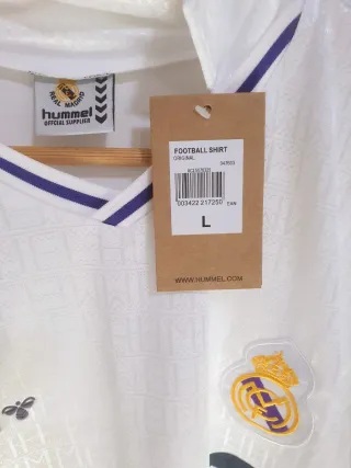 Camiseta Butragueno Talla L Fútbol Retro Vintage 