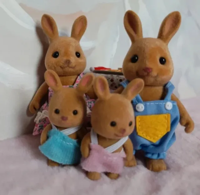 Familia Conejitos Sylvanian Families