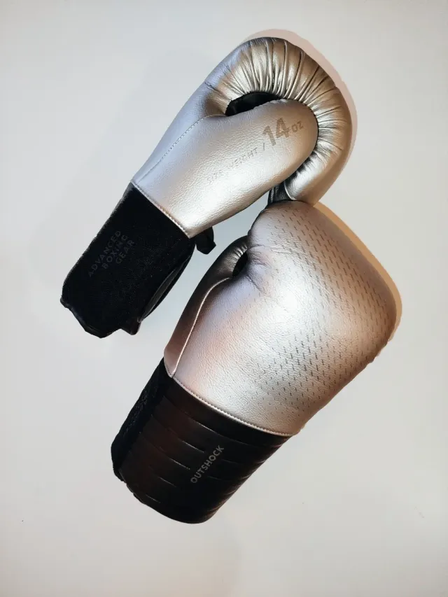 Guantes Boxeo Sparring 14 oz Decathlon